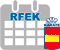 calendario RFEK